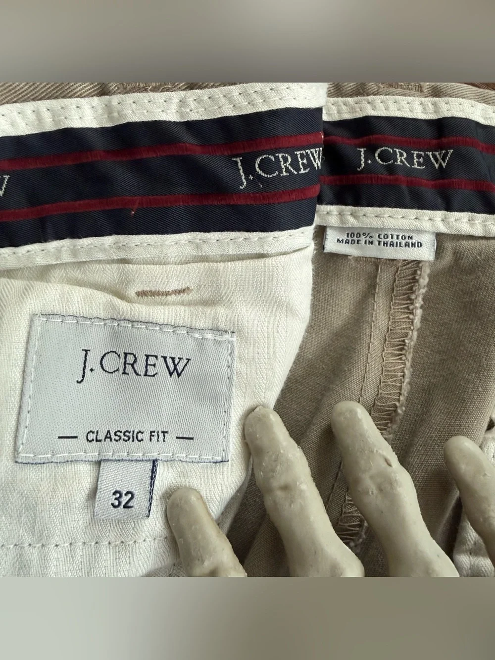 Vintage 2000s High Waisted Flat Front Pants J Crew ~ 32 x 31